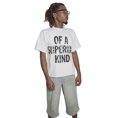 'Dropping Gems' Statement Tee- White