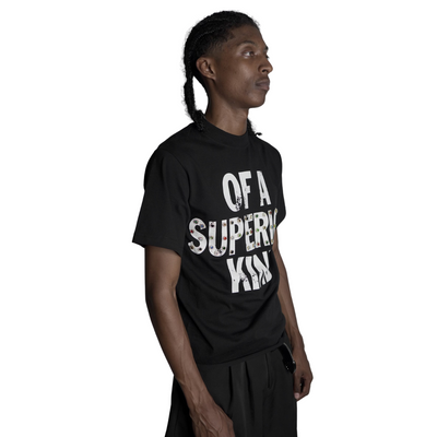'Dropping Gems' Statement Tee- Black