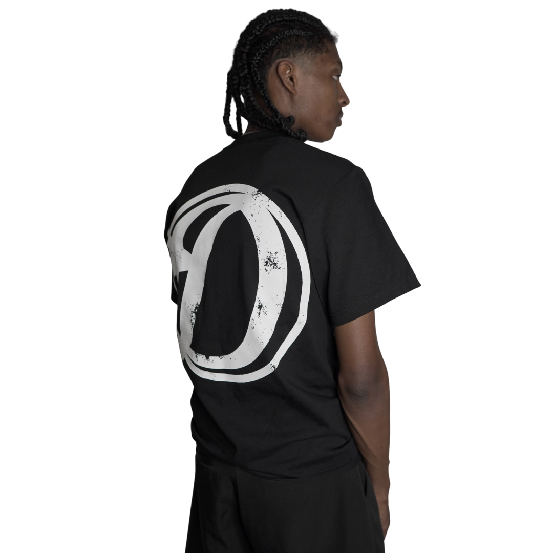 'Dropping Gems' Statement Tee- Black