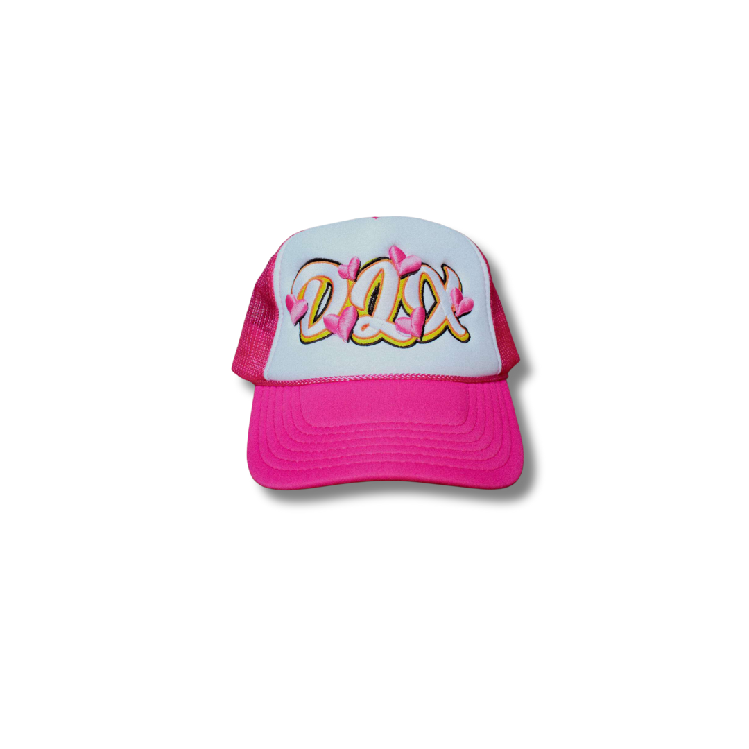 "I LUV DLX" TRUCKER HAT