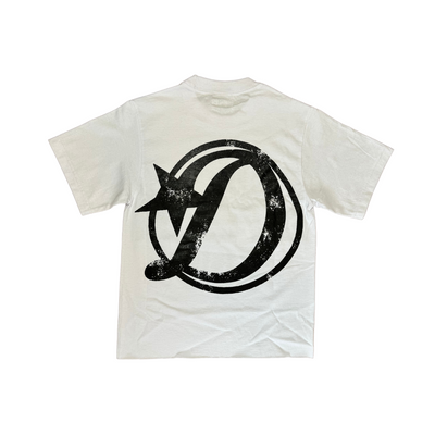 'Dropping Gems' Statement Tee- White